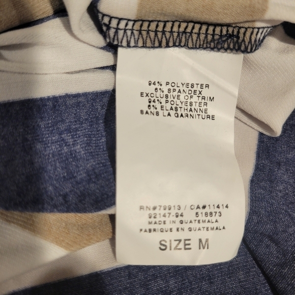 Motherhood Maternity Maxi Dress Striped Sleeveless Size M‎ New - Picture 6 of 6